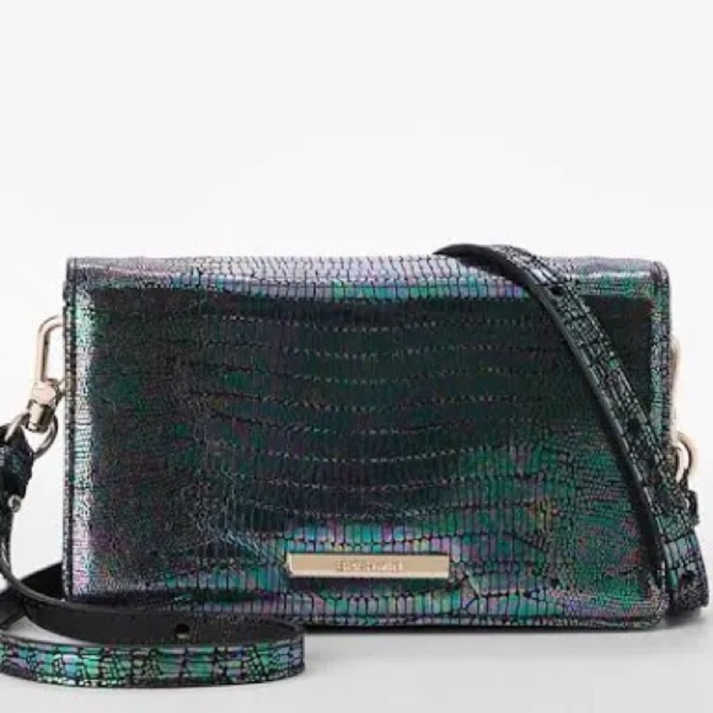 Brahmin  minuette multi symphonic Crossbody Bag / wallet genuine leather